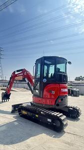 Gebruikt 3 ton mini-graafmachine Yanmar Vio35 30 55, tweedehands werktuig, origineel ontwerp, goede staat, te koop - Product Image 4