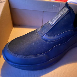 Sneakers Slip-On da <span class=keywords><strong>Uomo</strong></span> con Piattaforma, <span class=keywords><strong>Scarpe</strong></span> <span class=keywords><strong>Nere</strong></span> Leggere e Traspiranti con Suola Morbida - Product Image 4