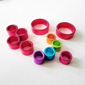 Bagues de pied en Aluminium pour oiseaux, pinsons, canaris, colombe, Pigeon, <span class=keywords><strong>2023</strong></span> - Product Image 2