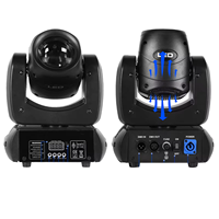Lyre 120W Mini Sharpy Beam tête mobile RGBW LED équipement d'éclairage de scène KTV DJ Disco Gobo couleur blanche 100W puissance DMX512 contrôle