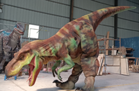 Costume de dinosaure T-Rex animatronique pour adulte, avec jambes cachées, pour spectacles et activités événementielles