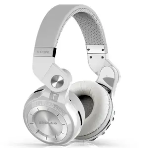 Hot selling cheap Bluedio customized logo over head BT5.0 headphone big drivers hifi sound HD mic dj audifono wireless headset