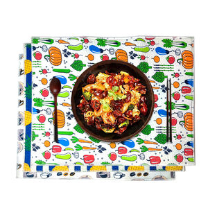 Mantel individual, toalla, alfombrillas de microfibra para secar platos, protege la vajilla, plegable, duradero, fácil de secar, alfombrillas, patrón a cuadros, personalización - Product Image 1