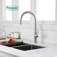 Robinet de cuisine en Nickel brossé, acier inoxydable, nouveau robinet de cuisine en Nickel brossé