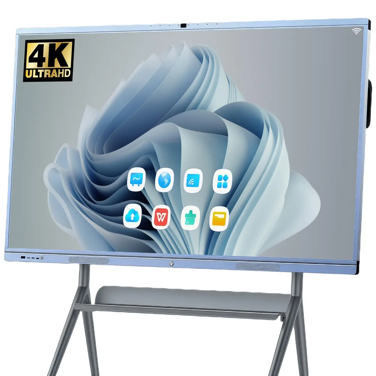 شاشة عرض إلكترونية تعمل باللمس لوحة 65 بوصة 86 بوصة للتعليم المدرسي الرقمي ، لوح أبيض تفاعلي