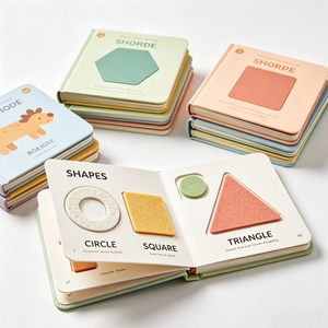 Impresión Profesional a Todo Color CMYK, Libro Infantil de Cartón, Libro de Fotos Personalizado con Tapa Dura para Bebés - Product Image 1