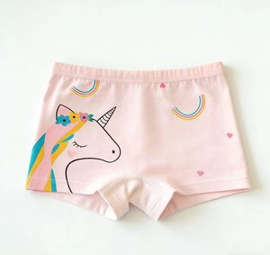 Celana Dalam Anak Perempuan Grosir Berkualitas Tinggi Motif Kartun Katun Boxer Anti-Bakteri Ramah Lingkungan Bernapas Empat Musim - Product Image 4