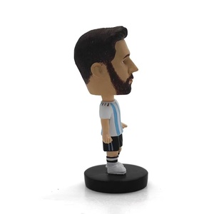 Nuevo estilo personalizado super estrella deportes tema Bobble <span class=keywords><strong>Head</strong></span> famoso jugador de fútbol Booblehead para decoración de recuerdo - Product Image 3