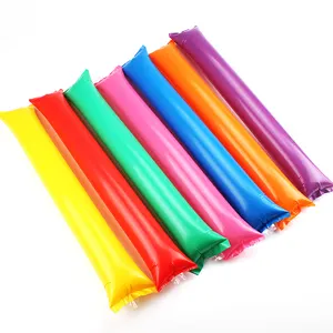 Hot Selling Custom Clap Hand Inflatable Thunder Sticks Cheering Balloon Stick