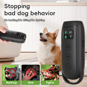 Dispositivo 3 en 1 para Entrenamiento de Perros, Disuasor de Ladridos, Repelente Ultrasónico con Linterna (<span class=keywords><strong>SOS</strong></span>) y LED 3X - Product Image 4