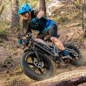 Bicicleta Eléctrica JANSNO X50, 48v 750/250W, Entrega a Domicilio, Suspensión Completa, Neumáticos Anchos, Bicicleta Eléctrica Todoterreno para Adultos, Ciudad y Carretera - Product Image 3