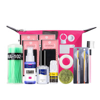 Kit d'entraînement professionnel pour extensions de cils, faux cils, maquillage, tête de mannequin, ensemble Ravi TH1090, portable, imperméable