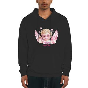 Custom image Unisex Customized Outdoor Fleece Hoodie with <b>Drawstring</b> Personalized Services - Product Image 6