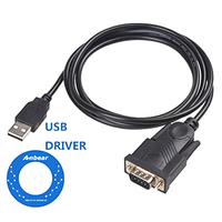 Mâle à mâle câble rs232 câble usb db9
