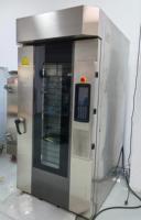 Horno Rotatorio Eléctrico de Aire Caliente de 15 Bandejas, 1.7 kW, Cocción Uniforme, Puerta de Vidrio, Máquina de Panadería para Croissants y Pan, Fabricado en Shanghái, China