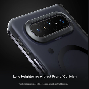 เคสโทรศัพท์แบบพับได้ TPU ป้องกันเต็มหน้าจอ ดีไซน์ธุรกิจ สำหรับ Pura max  แบบด้าน - Product Image 5