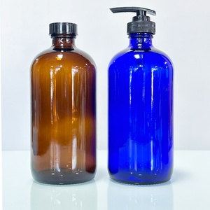 250ml 500ml 1000ml <b>Clear</b> Glass Bottle Dispensing Bottles Amber Glass Bottle With Bakelite Cap - Product Image 3