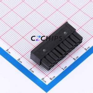 430252008 Housing (Wire-to-Board / Wire-to-Wire) P=3mm Connector 2x10P 3mm Micro-Fit (MX 3.0) 3mm - Product Image 2