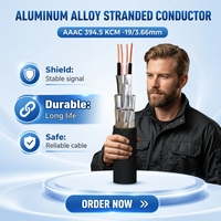 Câble de commande résistant au feu IEC 60331 BS 6387, ruban mica, cuivre LSZH 450/750V, multiconducteurs pour circuit d'urgence