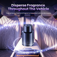 Diffuseur de parfum intelligent pour voiture de luxe, vaporisateur automatique de parfum liquide en verre, diffuseur d'aromathérapie pour voiture, flacon de parfum