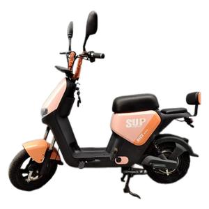 Nouveau <span class=keywords><strong>vélo</strong></span> électrique léger pour adultes, petit, longue autonomie, cadre en fer, absorption des chocs, roues de 10 pouces, moteur à moyeu arrière - Product Image 3