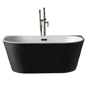 Acrilico un lato <span class=keywords><strong>contro</strong></span> il muro. Vasca da bagno indipendente per 1 persona - Product Image 1