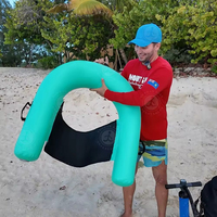 Canapé flottant commercial pour l'eau, chaise flottante gonflable pour l'eau, hamac aquatique, transat de plage pour les vacances