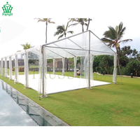 Tentes de réception extérieures neuves de marque d'usine, transparentes, 20*30m, en PVC robuste, pour mariages et fêtes, capacité 500 personnes