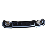 Nouveau diffuseur arrière homologué Sport, style Audi RS3, pour pare-chocs et échappement, noir brillant, à visser, pour Audi A3 S3 Berline 8V.5 S-Line
