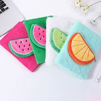 Cuaderno Escolar Diario, Libreta, Carnet, Notizbuch, Regalo para Niños, Diario Bonito para Niñas, Libreta con Forro de Peluche, Cuaderno A5, Diario