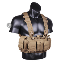 Gilet tactique de poche de magazine d'armure robuste léger 5.56 équipement de tir ODM OEM MC