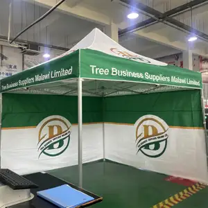 Free Design Trade Show Folding Aluminum Custom Print Pop Up Canopy Gazebo Awning Shelter Marquee Outdoor Tents