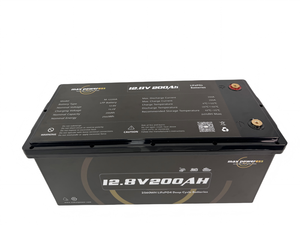 Max Power 12.8V 200ah Deep Cycle Lifepo4 Lichtgewicht Batterij Eco Vriendelijke Lange Capaciteit Voor Ev Rv En Toepassingen - Product Image 6