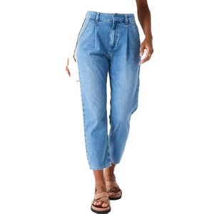 Pantalones Vaqueros Clásicos de Primavera/Verano para Mujer, Corte Ajustado, Tiro Medio, Estilo Clásico, Pantalones de Mezclilla para Mujer - Product Image 1