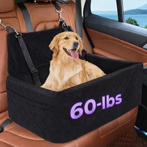 Asiento Elevador para Perros de hasta 60 Libras, con Cubierta Lavable, Protector de Asiento Trasero para Perros Medianos - Product Image 1