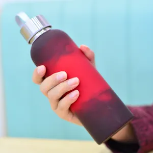 Farbwechsel flasche Kunden spezifische Farbe Hand temperatur Verfärbung Farbwechsel Edelstahl Wasser flasche Becher Tasse