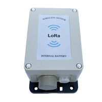 Capteur de CO2 sans fil LoRa avec surveillance de la température et de l'humidité, détecteur de dioxyde de carbone NDIR alimenté par batterie