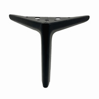 Pieds de meubles en métal modernes Pinlong bricolage remplacement pour armoire canapé canapé Table chaise lit Support