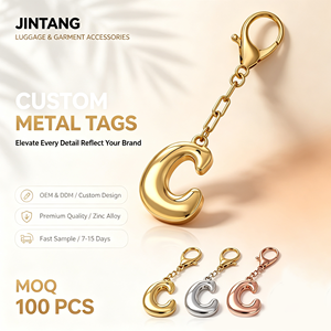 26 Breloques Lettres Alphabet Bulles en Alliage de Zinc – Polyvalentes et Élégantes pour Décoration de Sac – En Stock, Expédition Rapide - Product Image 1