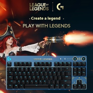 Teclado mecánico con cable <span class=keywords><strong>Logitech</strong></span> <span class=keywords><strong>G</strong></span> <span class=keywords><strong>Pro</strong></span> 87 teclas Hex Gaming para LOL Esports y PUBG para uso en computadora portátil - Product Image 5