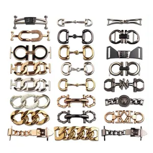 BinXun Wholesale Shoe Buckle Accessories Metal Shoe Buckle For Shoes