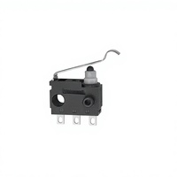 Interrupteur G605 WEIPENG HK-04G SPDT 3A 125V/250V, mini interrupteur micro en plastique avec 2 bornes à broches longues, usage industriel