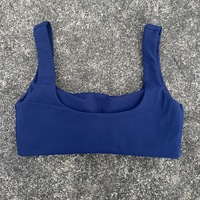 GC Soutien-gorge de sport doux et serré pour femmes Vêtements d'extérieur de style simple pour la course à pied Soutien-gorge de yoga Pilates Training Fitness Bra Vest YG249