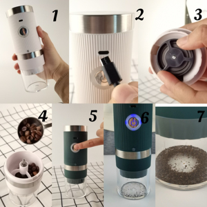 New Arrival Portable Coffee <b>Mini</b> Usb Rechargeable Coffee Bean - Product Image 3