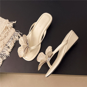 Nuevas Sandalias de Plataforma con Punta Abierta y Decoración de Mariposas para Mujer, Calzado Elegante de Primavera/Verano, Venta al Por Mayor, Fabricación OEM, Logotipo Personalizado - Product Image 6