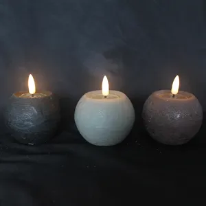 Sin llama y led velas ışık candele bir led candel' elektrik mum ışığı
