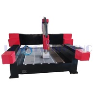 Máquina CNC Router para Piedra de 1300 mm x 2500 mm, Máquina CNC Router de 3 Ejes para Grabado, Fresado y Tallado de Madera y Mármol