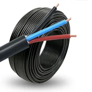Kabel kontrol Kvv insulasi PVC 1.5 4 6 10 16mm, kabel tembaga listrik kabel kontrol kawat