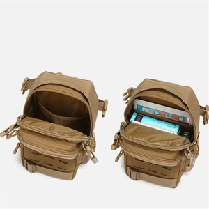 Sac de poitrine à bandoulière pour camping et randonnée en plein air pour hommes Sac à bandoulière tactique Molle à bandoulière unique - Product Image 3
