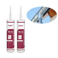 Scellant de silicone de gouttière de toit de haute performance mastic de silicone de toit en métal imperméable pour des fuites